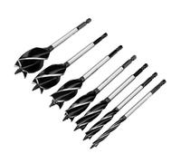 1Pc 8-35mm Woodworking Twist Drill Bit Set 165mm Four-slot Four-blade Woodworking Tools Hole Opene(17mm)