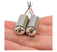 1PC 8.5mm*20mm 8520 CW CCW Corless electronic starter DC 3V 3.7 V 4.2V 54000RPM High Speed with Cooling Hole for Aircraft drone MQXFCZUX(A Blud Red wires)