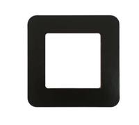 1pc 8.6cmX8.6cm/7.5cmX12cm Simple Living Room Decor Home Decoration Switch Stickers Wall Sticker Protective(Black,8.6cmX8.6cm)