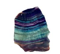 1pc 80-100g Rainbow Fluorite Crystal Rough Stone Specimens