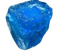 1pc 80-90g Sea Sapphire Raw Stone Crystal Aquamarine