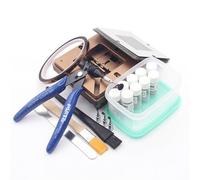 1pc 80/90MM Aluminum Alloy BGA Bead Table Coffee Color Ball Table Tin Holder Universal Automatic Positioning Diagonal Fixture(E)