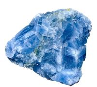 1pc 800-900g Blue Calcite Clusters with Rough Texture Crystal Gemstone Minerals Gemstone Stone