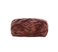 1Pc 80M Chenille Velvet Yarn Thick Knitted Crochet Super Soft Wool Blanket Suitable for DIY Hat Scarves for Crochet & Knitting(Color20)