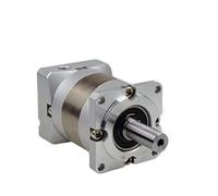 1pc 80mm 90mm Servo Motor Speed Reducer - PLF090 Planetary Gearbox with Carbon Steel Gears, 3-10:1 Ratios for Small Lathes(10 to 1)