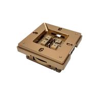 1pc 80mm 90mm Universal Aluminum BGA Reballing Station Magnet Auto Adjust BGA Stencil Holder Support Fixture Retangle Chips