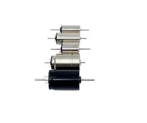 1PC 816 1015 1020 1215 1524 1725 Coreless electronic starter High Speed Dual-shaft DIY MQXFCZUX(17mmx25mm)