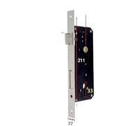 1pc 85 Series European Standard Lock Body - Replacement Cylinder for Wooden Doors - 32mm Height - Brass Keys Included(A8540)
