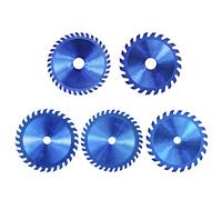 1pc 85mm Saw Blade For Wood 24/30/36T Blue Coated Mini Circular Saw Blade 85x10/15mm Carbide Cutting Disc TCT Saw Blade,85x15x36T(85x15x36T)