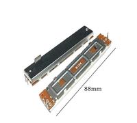 1pc 88 Travel 60mm Mixer Fader B10K Single Channel B103 Sliding Potentiometer Length 8.8cm Handle 8mm