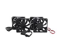 1pc 8cm 8015 8025 12v 3pin Big 4pin xh 2.54 2pin Brushless Cooling Fan 80mmx25mm Heatsink Radiator 80 * 80 * 15(Type 5)