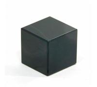 1pc 8cm Obsidian Square Quartz Crystal Rough Polished Cube Stone