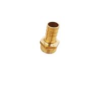 1PC 8mm 10mm 12mm 13mm 16mm Hose Barb OD to M16 M18 M20 Metric Male Thread Brass Pipe Fitting Nipple Coupling Joint(M16x1.5 to 16mm)
