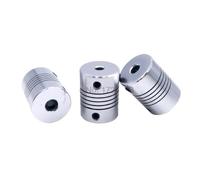 1pc 8mm 10mm D19*L25 Aluminium Flexible Jaw Shaft Coupling CNC Stepper Motor Coupler Encoders Engraving Machine(10x10)