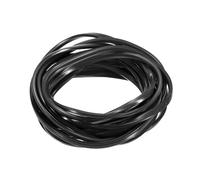 1pc 8mm Profile Flat Seal Length 5/8/20M, Extrusion Slot Seal Strip for 3030/4040 Aluminum Frame(Black,20M)