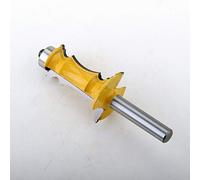 1pc 8mm Shank 1-1/2 Miter Frame Molding Router Bit Line Door Tenon Cutter for Woodworking Tools