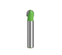 1PC 8mm Shank Ball Nose End Mill Round Cove CNC Milling Bit Radius Core Box Solid Carbide Router Tools(8x8mm)