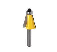 1PC 8MM Shank Milling Cutter Wood Carving 15 22.5 30 Degree Chamfer Router Bit Milling Cutter For Wood Electric Woodworking Tool(Size:15 Degree)