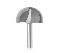 1pc 8mm Shank Outer Diameter 40mm CNC Tools Solid Carbide Round Nose Bits Round Nose Cove Core Box Router Bit Shaker Cutter Tools