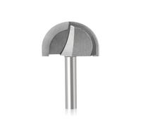 1pc 8mm Shank Outer Diameter 40mm CNC Tools Solid Carbide Round Nose Bits Round Nose Cove Core Box Router Bit Shaker Cutter Tools
