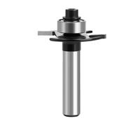 1PC 8mm Shank T-Sloting Biscuit Joint Slot Cutter Jointing Slotting Router Bit 2mm Height Milling Cutter Woodworking(8x31x2)