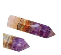 1PC 9-10cm Amethyst Agate Point Crystal Point Scene Decoration Desktop Decoration Crystal Ornaments
