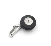1PC 9 11 13 14cm Aluminum Alloy Single-Wheel Telescopic Spring Damping Landing Gear for Ducted Aircraft F22 Freewing L39 RC (1PC 90mm)