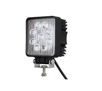 1PC 9 Led Work Flood Light Lamps 27w 12v 24v 4.3" Square for Off-Road Truck Boat Atv