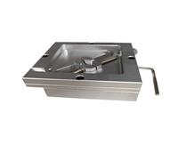 1pc 90 * 90mm Universal Silver Station Stencil Holder Foxture Jig for PCB Chip Soldering Rework Repair BGA Reballing