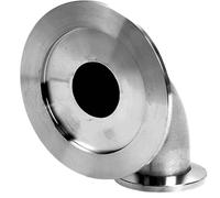 1pc 90 Degree Elbow Reducer KF-25 to KF-16 Vacuum Fitting Adapter - ISO-KF Flange NW-25 to NW-16-304 SS Quick Assembly(KF40 to KF25)