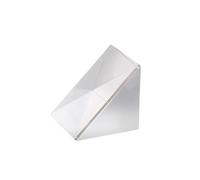 1pc 90 Degree K9 Optical Glass Prism, 10 * 10 * 10mm Clear Optical Lens Glass Right Angle for Physics Teaching