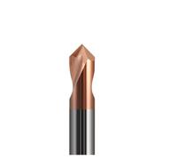 1pc 90 Degree Solid Carbide Chamfer Countersink Chamfer Drill Bits Center Spotting Location Pilot Hole Drill Bit 3/4/5/6/8/10/12mm(Carbide HRC55,4mm)