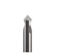 1pc 90 Degree Solid Carbide Chamfer Countersink Chamfer Drill Bits Center Spotting Location Pilot Hole Drill Bit 3/4/5/6/8/10/12mm(Carbide HRC45,4mm)