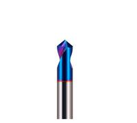 1pc 90 Degree Solid Carbide Chamfer Countersink Chamfer Drill Bits Center Spotting Location Pilot Hole Drill Bit 3/4/5/6/8/10/12mm(Carbide HRC65,5mm)