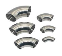 1pc 90 Degree Stainless Steel Elbow Welding Pipe Fitting Pipe Welded Pipe(32 mm)