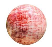 1pc 900-1000g Red Stripe Pork Stone Quartz Crystal Sphere Ball
