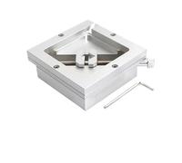 1pc 90mm Silver Ball Planting Table BGA Steel mesh Template Bracket Foxture Fixture for PCB chip Welding rework Repair Fixture