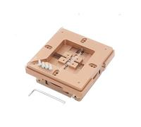 1pc 90X 90mm Universal Aluminum BGA Reballing Station Magnet Auto Adjust BGA Stencil Holder Support Fixture Retangle Chips