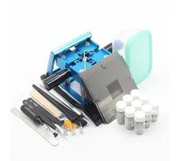 1pc 90X90 Blue Bead Planting Table with Handle BGA Ball Planting Table Chip Steel Mesh Multi-Functional Tin Planting Rack Fixtur(Package D)