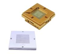 1pc 962 Digital Display 80mm 90mm Universal BGA Reballing Station with 10 Pcs Universal BGA Stencils + Auto Adjust Stencil Holder