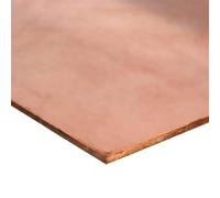 1pc 99.9% Pure Oxygen-Free Copper Sheet - High Thermal Stability, 0.25-8mm Thick, Ideal for Electromechanical Equipment(Thick5mm 100x300mm)