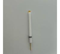 1pc 99.99% Pure Gold Counter Electrode for Electrochemistry with Customizable Sizes and PTFE Rod(5x5x0.2mm)