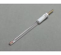 1pc 99.99% Pure Platinum Wire Electrode Salt Bridge - 0.5mm x 37mm with PTFE Coating for Enhanced Durability