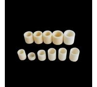 1pc 99% Alumina Ceramic Tube - High-Temperature Resistant Insulating Corundum Pipe for Electronics & Industrial Use(5.5x7.5x4mm)