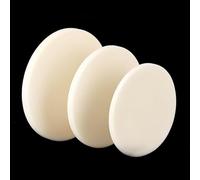 1pc 99% Alumina Disc Lid - High Temperature Resistant 1750℃ for Laboratory Analysis and Melting(D35xL2mm)