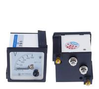 1pc 99T1-V Square 48 * 48mm 250V/300V/450V/500V/600V/750V/1000V Volt Pointer Meter AC Analog Voltmeter(50V)