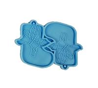 1Pc / 9Pcs Christmas Pendant Earrings Silicone Mold is Suitable for Epoxy Resin Craft Pendant Earrings Jewelry Making Silicone Earring Molds for Resin Casting