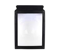 1PC A4 Magnifier Magnifying Sheet Portable Hand-Held Soft Full Page Reading 3X Magnifying Power Large Sheet Well for Elderly Poor Eyesight for Books Menus Newspapers