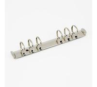 1Pc A6 Metal Spiral Binder 6 Rings Stationary Notebook Folder Clips Diy Album Scrapbook Clips Ring Binder Circle Office Supplies