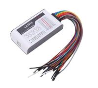 1pc AB34-Logic Analyzer, 16 Channel Logic Analyzer Portable Device With Cable USB Interface 100M Sampling Rate 50V Input